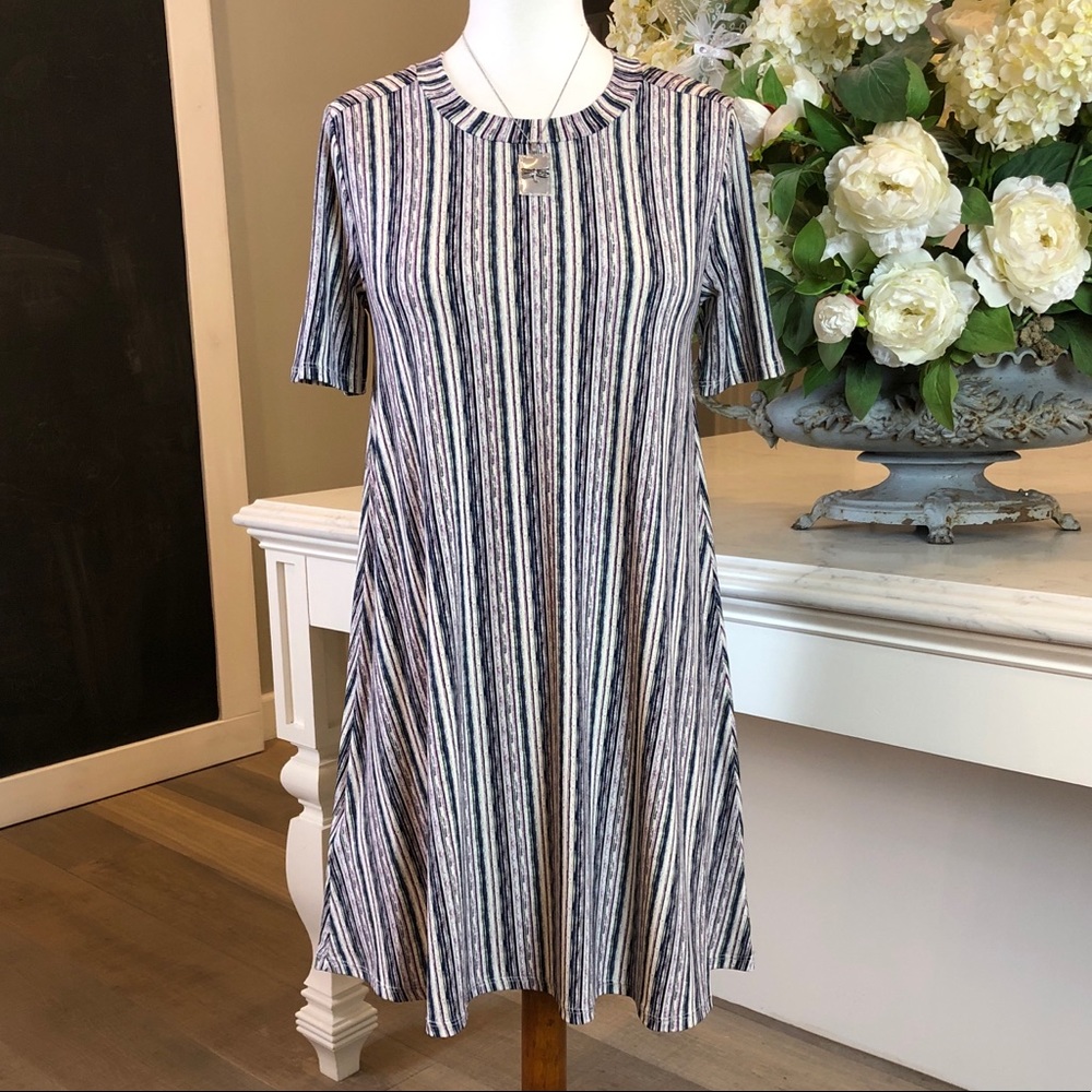 NWT BCBG Striped Mini Dress